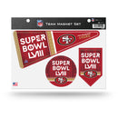 49ERS 2024 Super Bowl LVIII Bound Team Magnet Sheet