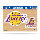 #1 Dad Lakers  Team Magnet Set