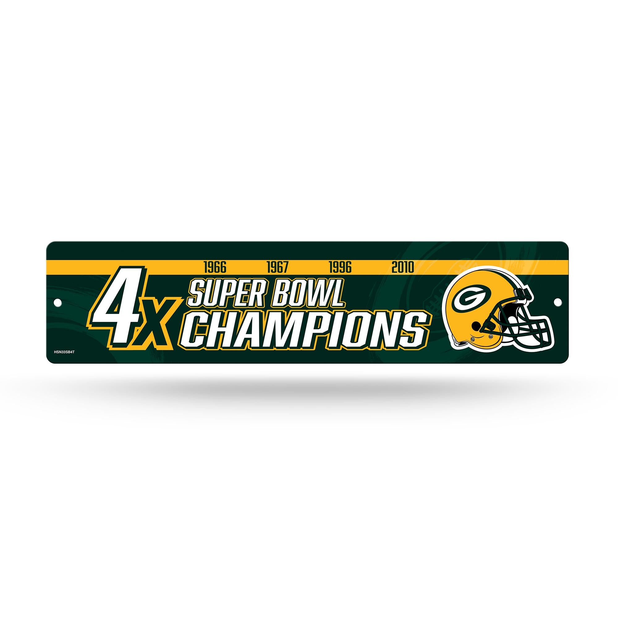 Green Bay Packers 4X Time Super Bowl Champions Hat