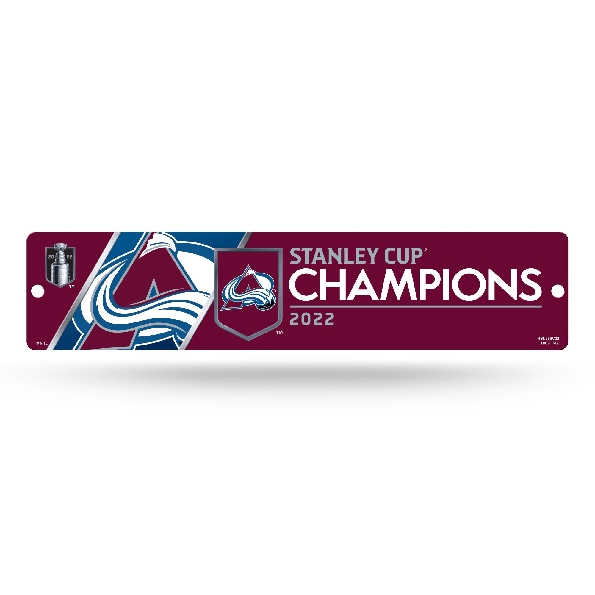 Colorado Avalanche: 2022 Stanley Cup Champions Logo - Officially