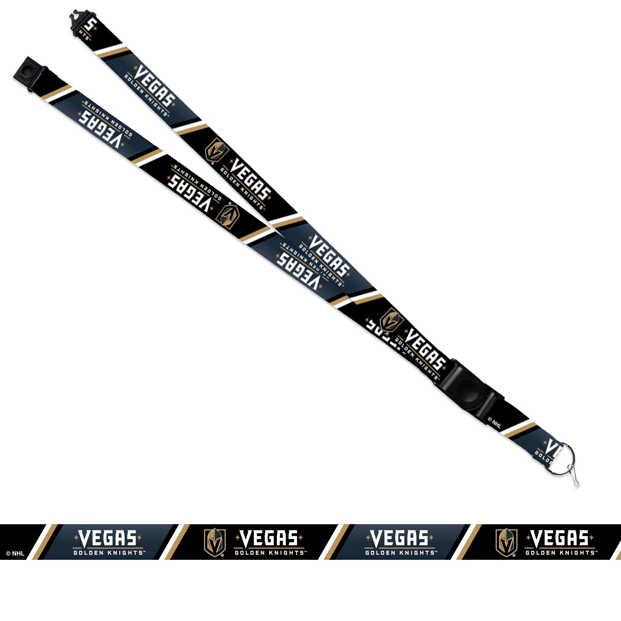 NHL Vegas Golden Knights Double Sided Car Flag - 16 x 19 - Strong Po