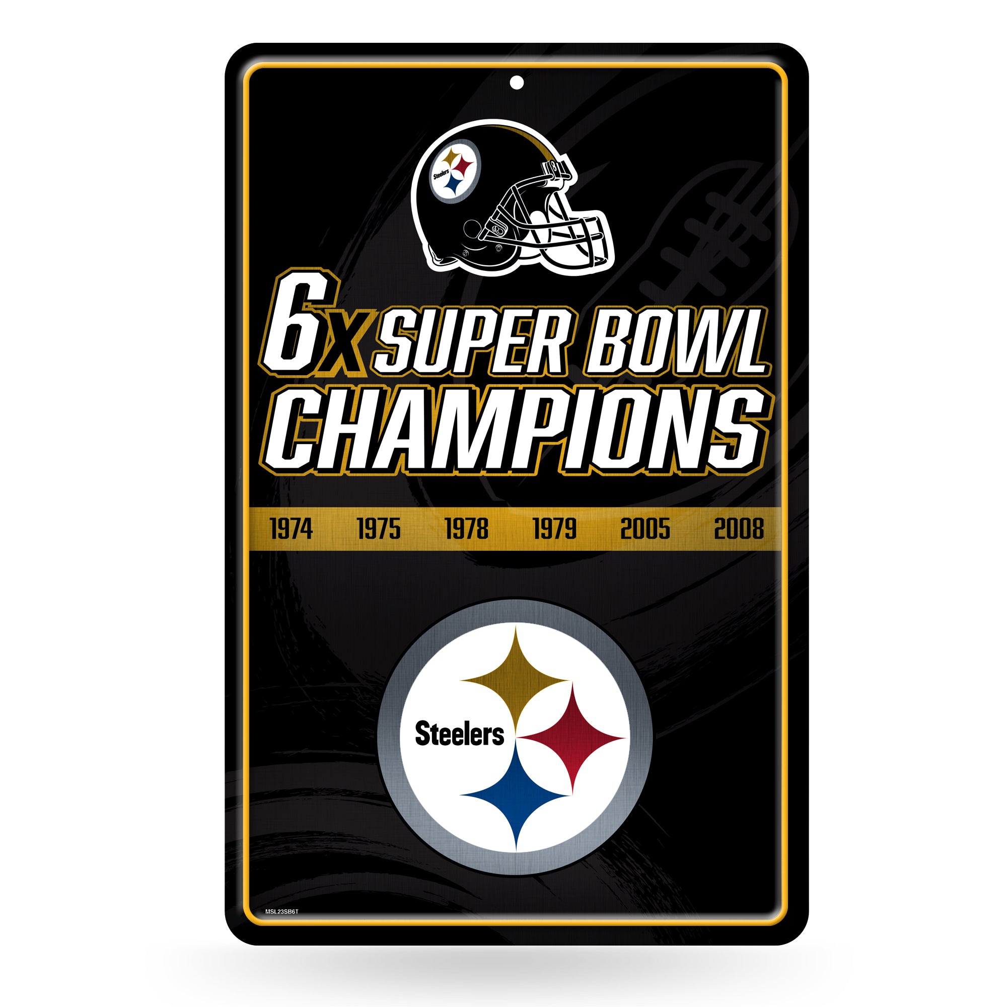 NFL 1974 1975 1978 1979 2005 2008 Pittsburgh Steelers Super Bowl