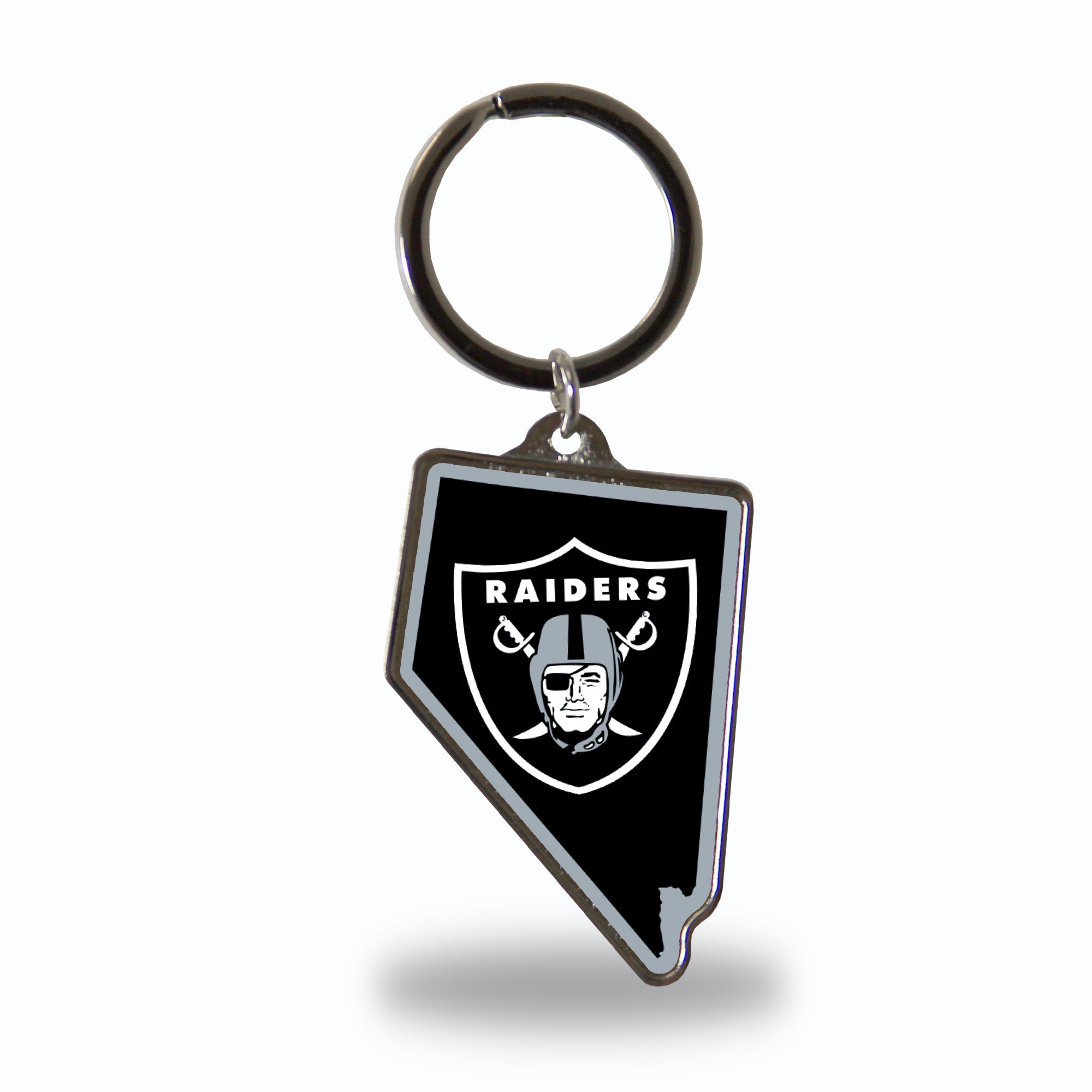 Detroit Lions State Shape Keychain