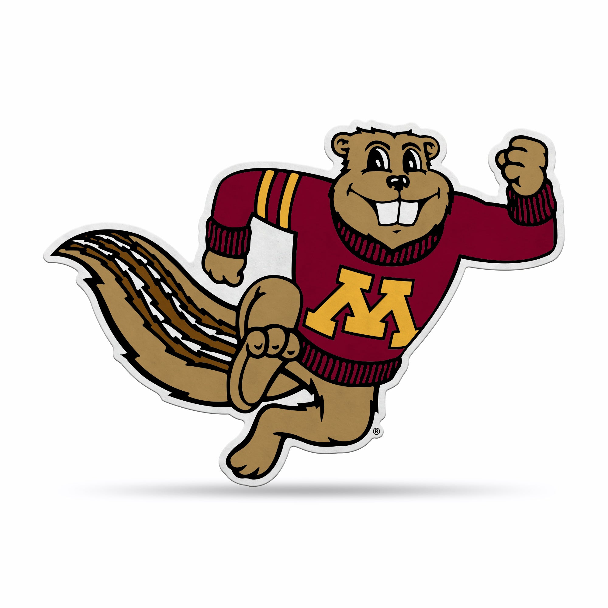 NCAA Minnesota Golden Gophers Classic Mascot Shape Cut Pennant Home