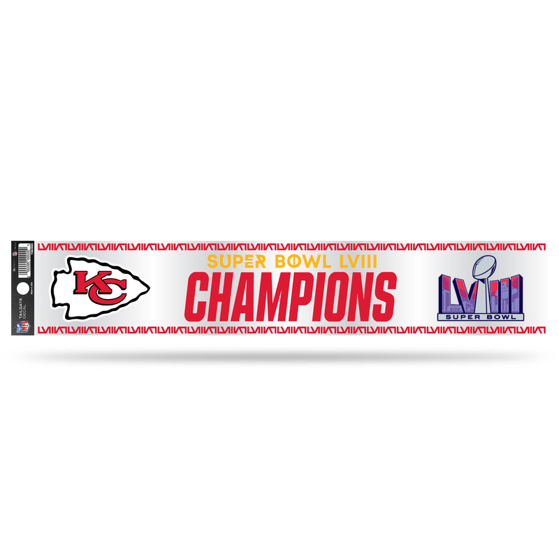 Chiefs 2024 Super Bowl LVIII Champions Tailgate Sticker