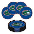 Florida Gators 4" Molded PVC Coaster (4-Pack)