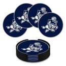 Dallas Cowboys Retro Logo Molded PVC Coasters - 4 Pack