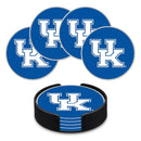 Kentucky Wildcats 4" Molded PVC Coaster (4-Pack)