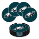 Philadelphia Eagles 4" Molded PVC Coaster (4-Pack)