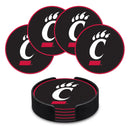Cincinnati Bearcats 4" Molded PVC Coaster (4-Pack)