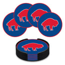 Buffalo Bills Retro Logo Molded PVC Coasters - 4 Pack