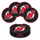 New Jersey Devils 4" Molded PVC Coaster 4-Pack