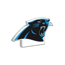 Carolina Panthers Acrylic Shape Cut 3" Desk Art - .5" Thick