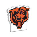 Chicago Bears Acrylic Shape Cut 3" Desk Art - .5" Thick