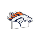 Denver Broncos Acrylic Shape Cut 3" Desk Art - .5" Thick