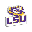 Lsu Tigers Acrylic Shape Cut 3" Desk Art - .5" Thick