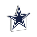 Dallas Cowboys Acrylic Shape Cut 3" Desk Art - .5" Thick