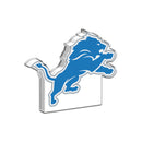 Detroit Lions Acrylic Shape Cut 3" Desk Art - .5" Thick
