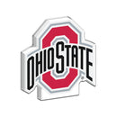 Ohio State Buckeyes Acrylic Shape Cut 3" Desk Art - .5" Thick