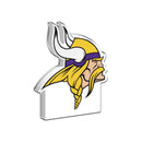 Minnesota Vikings Acrylic Shape Cut 3" Desk Art - .5" Thick