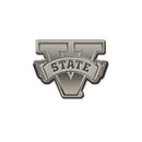 NCAA Valdosta State Blazers Antique Nickel Auto Emblem for Car/Truck/SUV By Rico Industries