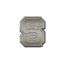 NCAA N.Carolina State Wolfpack Antique Nickel Auto Emblem for Car/Truck/SUV By Rico Industries