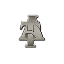 North Carolina A&T Antique Nickel Auto Emblem