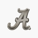 NCAA Alabama Crimson Tide Antique Nickel Auto Emblem for Car/Truck/SUV By Rico Industries