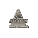 Alcorn State Antique Nickel Auto Emblem