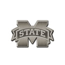 Mississippi State Antique Nickel Auto Emblem