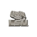 LSU Antique Nickel Auto Emblem