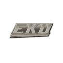 NCAA Eastern Kentucky Colonels Antique Nickel Auto Emblem for Car/Truck/SUV By Rico Industries