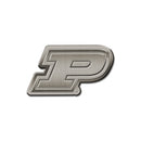 Purdue Antique Nickel Auto Emblem
