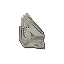 Ball State Antique Nickel Auto Emblem