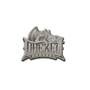 Drexel Dragons Antique Nickel Auto Emblem