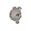 Ferris State Antique Nickel Auto Emblem