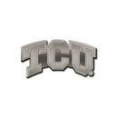 TCU Antique Nickel Auto Emblem