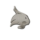 NCAA Texas State Bobcats Antique Nickel Auto Emblem for Car/Truck/SUV By Rico Industries