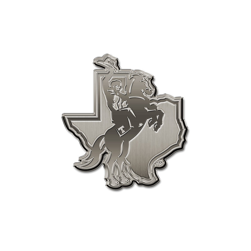 NCAA Tarleton State Texans Antique Nickel Auto Emblem for Car/Truck/SUV By Rico Industries