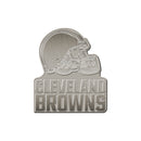 Cleveland Browns Antique Nickel Auto Emblem