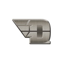 Dayton Antique Nickel Auto Emblem