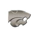 Kansas State Antique Nickel Auto Emblem