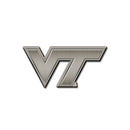 Virginia Tech Antique Nickel Auto Emblem