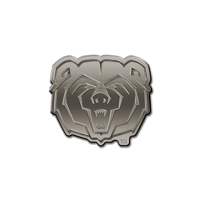 NCAA Missouri State Bears Antique Nickel Auto Emblem for Car/Truck/SUV By Rico Industries
