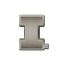 Illinois Antique Nickel Auto Emblem