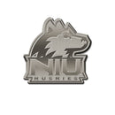 Northern Illinois Antique Nickel Auto Emblem