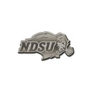 North Dakota State Antique Nickel Auto Emblem
