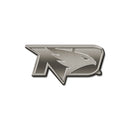 NCAA North Dakota Fighting Hawks Antique Nickel Auto Emblem for Car/Truck/SUV By Rico Industries
