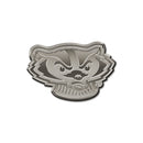 Wisconsin Antique Nickel Auto Emblem