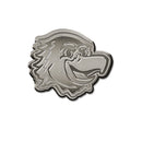 Marquette University Mascot Head Antique Nickel Auto Emblem - Iggy